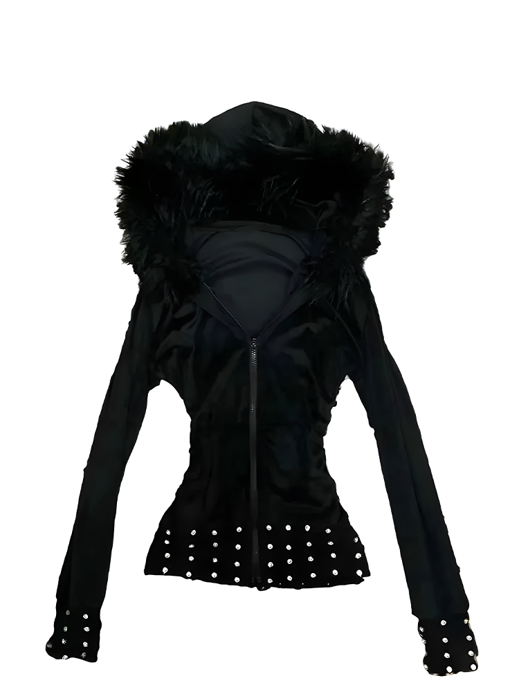 Rockstar Chic Fur Jacket