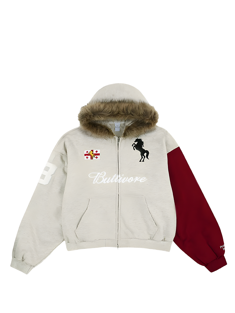 Buttivore Fur Hoodie