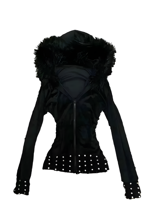 Rockstar Chic Fur Jacket