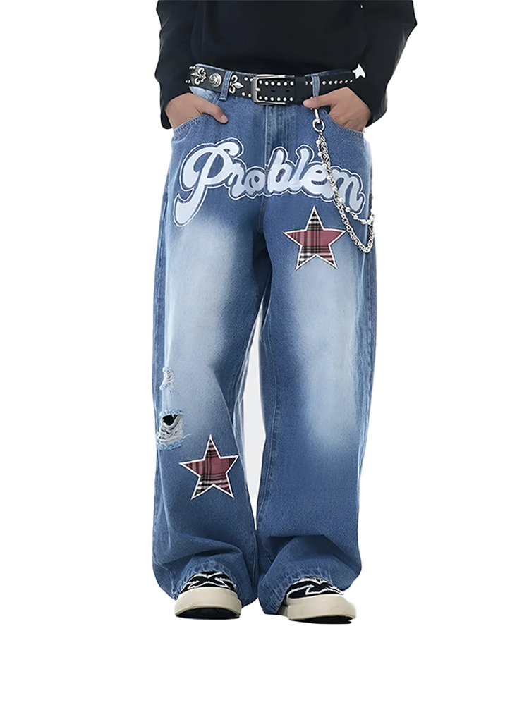 Problem Fade Baggy Denim