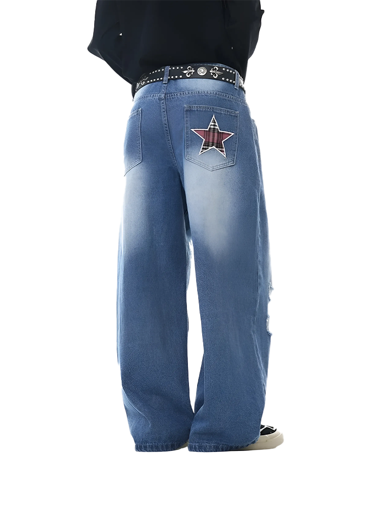 Problem Fade Baggy Denim